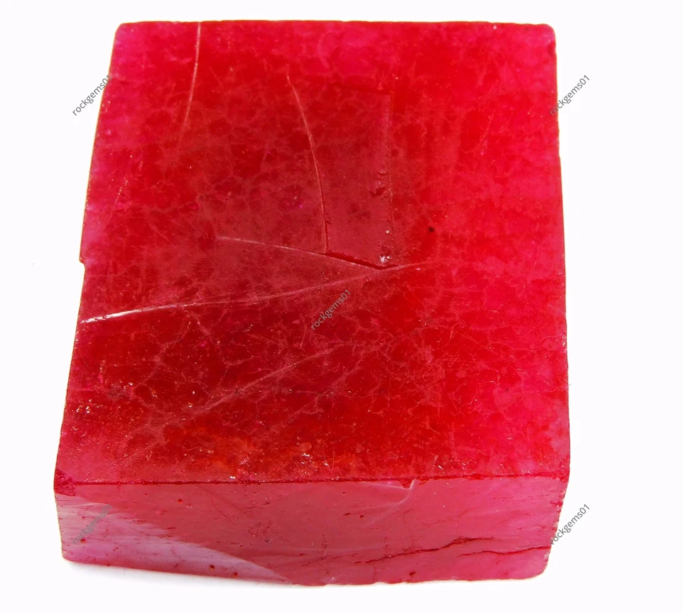 915.35 Ct Natural RED Ruby HUGE ROUGH Earth Mined CERTIFIED Loose Gemstone - Image 3 of 4