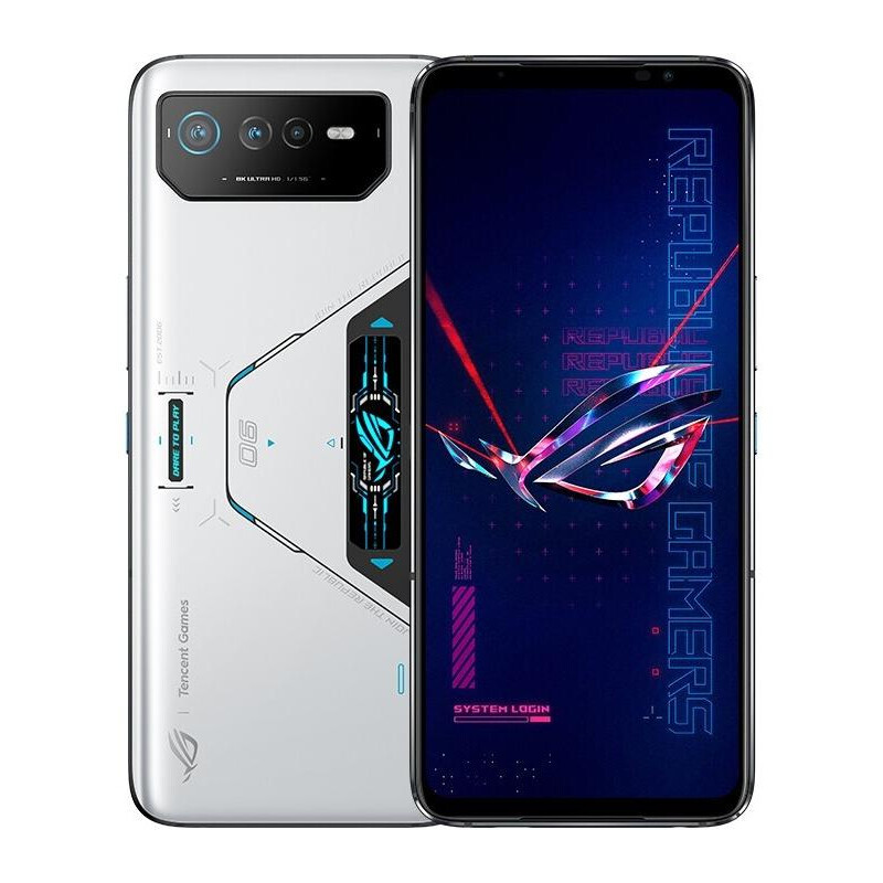 ROG Phone 6 Pro 512GB ホワイト ASUS ROG Phone 6 Pro - 512 GB - Storm White (Unlocked) for