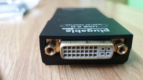 Steckbarer USB 2.0 auf DVI Video Grafikadapter für mehrere Bildschirme UGA-165 - Bild 4 von 5