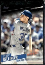 2018 Topps #CB-5 Cody Bellinger Cody Bellinger Highlights Dodgers (L)