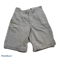 Gap Kids Boys Shorts Khaki 100 Cotton Flat Front Easy Fit Sz 12