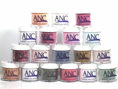 ANC 1oz Nail Dip Dipping Powder Your Choice You Choose Color  - Picture 1 of 243