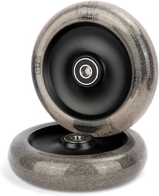 Limit Pro Scooter Wheels Hollow Core 110 x 26mm 1 Pair Aluminum Metal black 