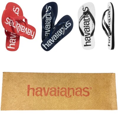 Havaianas Herren Flip Flops Strand Sandalen Sommer Tangas Brasilien Kleidung Pool Urlaub