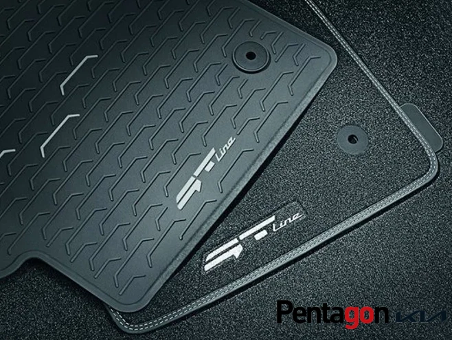 New Genuine Kia EV6 2021-> GT Line Velour Floor Carpet Mat Set CV143ADE10GL