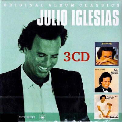 Julio Iglesias: Original Albums Classics (Dianna Ross) 3CDs-New