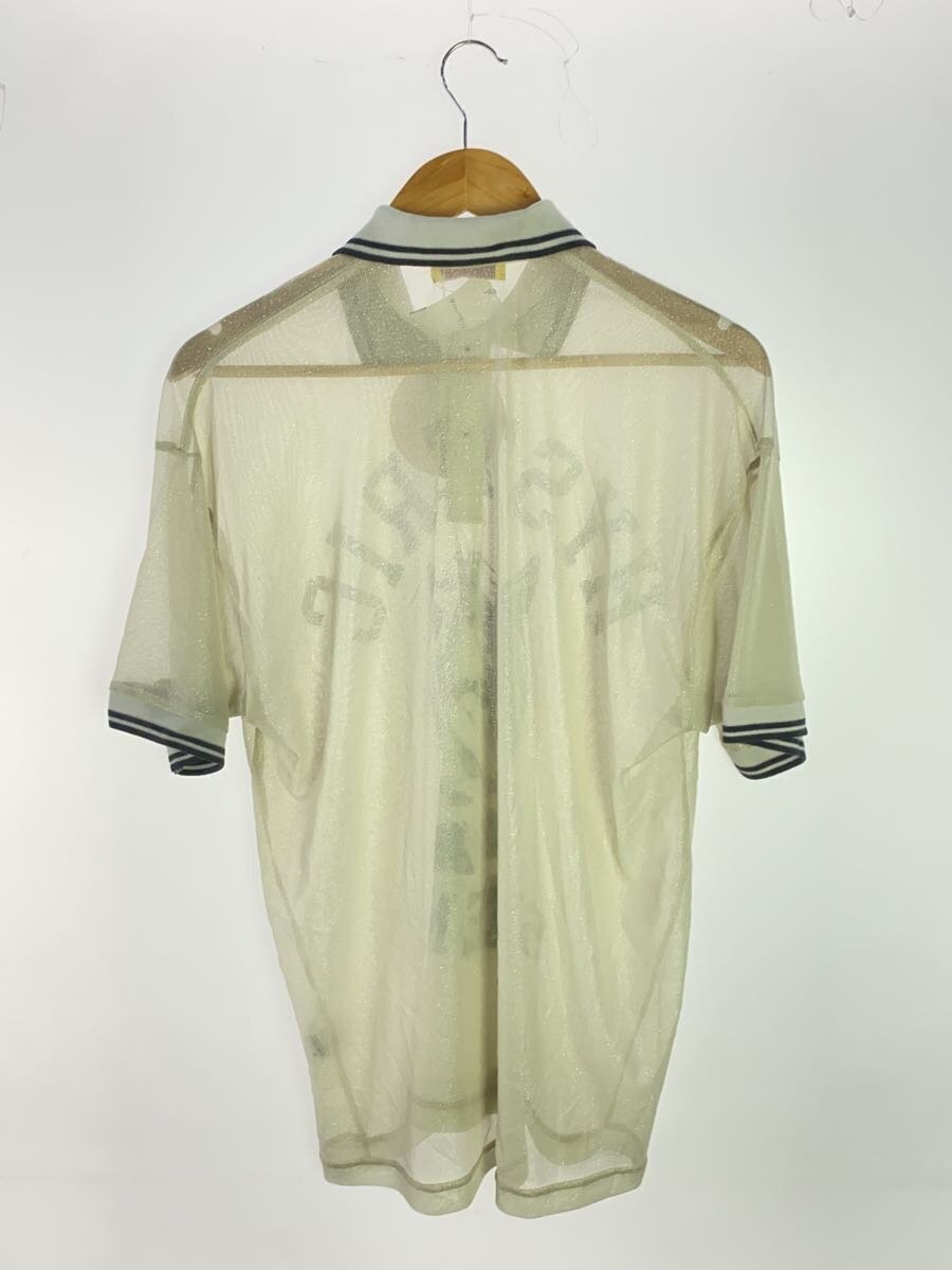 HYSTERIC GLAMOUR MESH POLO SHIRT/FREE/NYLON/WHT/PRINT | eBay