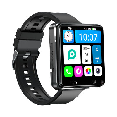 WIFI 4G Large Screen Android 11 Smart Watch Dual Camera