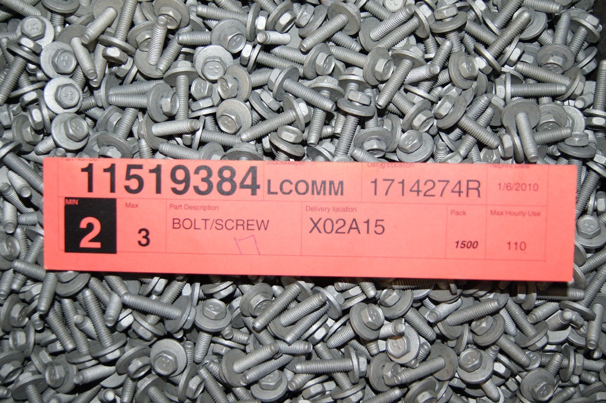 GM Hex Head Bolt W/Washer New OEM M6 X 1.00 X 25 11519384 Pack of 5 | eBay