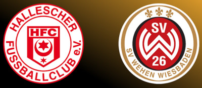 22.01. PRG. 2022/23 Hallescher FC HFC -  SV Wehen Wiesbaden Programmheft Sammler