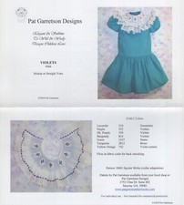 VIOLETS #066 Beautiful Floral SMOCKING PLATE ...