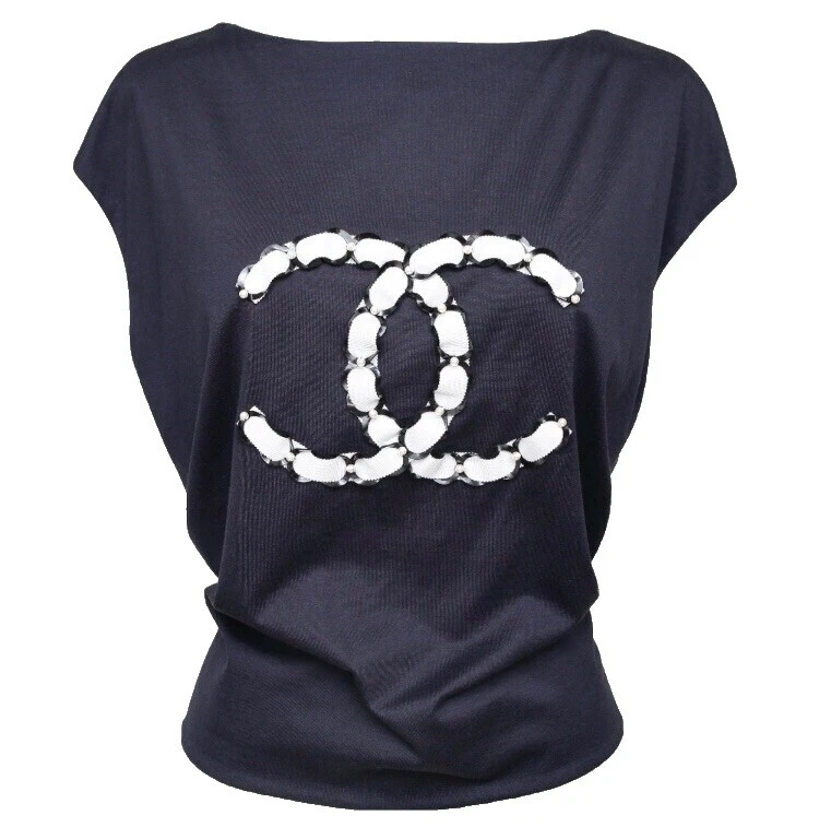 CHANEL 100% Cotton T-Shirts for women