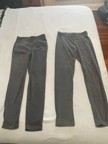 Columbia Girls fleece pants Medium 10/12 — 4 PAIR LOT - Picture 5 of 7
