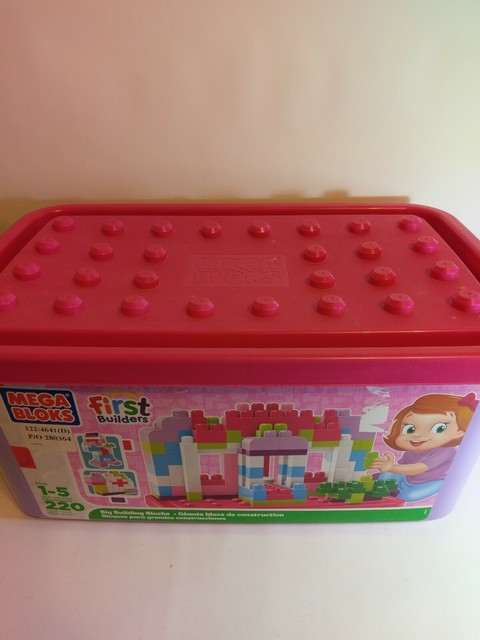 mega bloks 220 piece tub