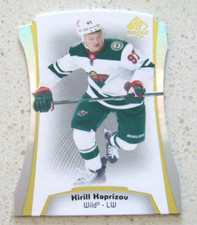 Kirill Kaprizov 2021-22 SP Authentic #DC-25 DIE CUTS hockey cards MINNESOTA WILD