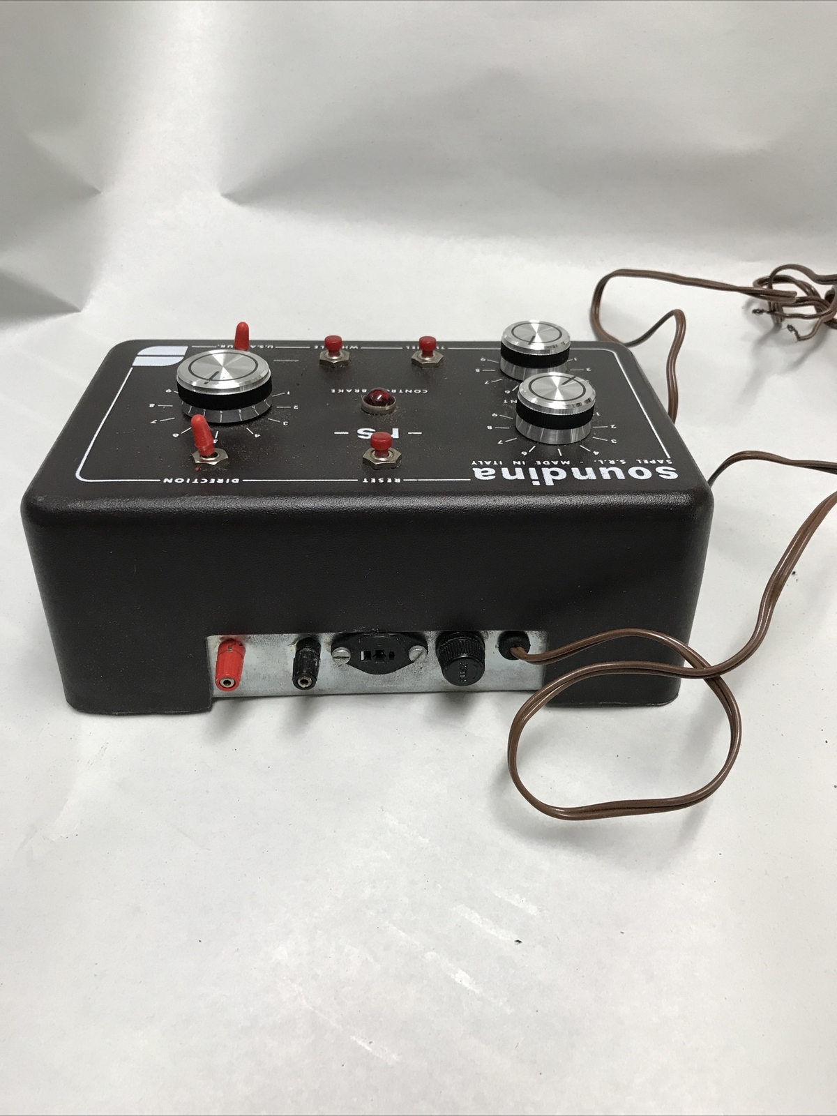 SOUNDINA SAPEL S.R.L. MODEL TRAIN CONTROLLER. MADE IN ITALY