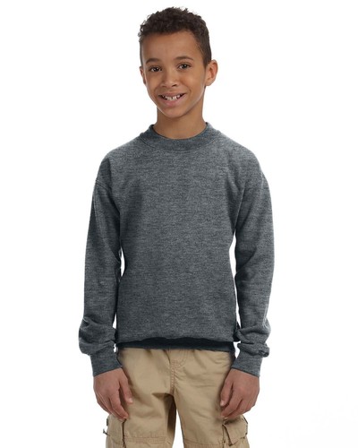 Gildan Youth Heavy Blend™ 50/50 Fleece Rundhalsausschnitt Sweatshirt G180B - Bild 11 von 12