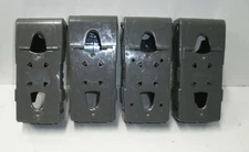 FOUR  Coinco Dollar Bill Acceptor Magazine Stacker Gray  Box USED Expandable