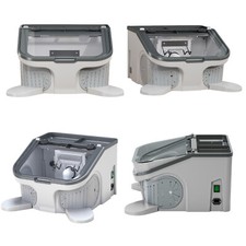 Dental 14W Sandblasting Dust-proof Box Micro-sound Vacuuming+LED Light JT-69 CE