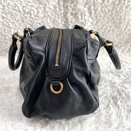 Borsa a tracolla Marc by Marc Jacobs Classic Q Baby Groovy 2WAY in pelle nera - Foto 6 di 15