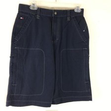 NEW Tommy Jeans Boys Shorts Size 18 Dark Blue NWOT