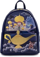 Mini Mochila Loungefly Disney Aladdin Princesa Castillo Jazmín Nueva con Etiquetas A1 Hacer Oferta