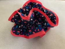 GYMBOREE GYMGO MULTI-COLORED GEOMETRIC HAIR SCRUNCHIE FOR GIRLS ONE SIZE