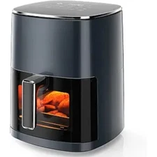 12-in-1 Air Fry Roast 6 Quart Air Fryer Capacity with Window Square Air Fryer
