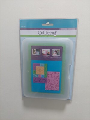 Cricut Cuttlebug Thank You 10 positive, 10 negative Platten 