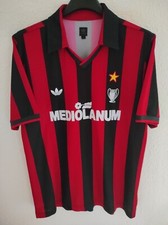 AC MILAN originals Mediolanum camiseta shirt trikot maillot maglia adidas M