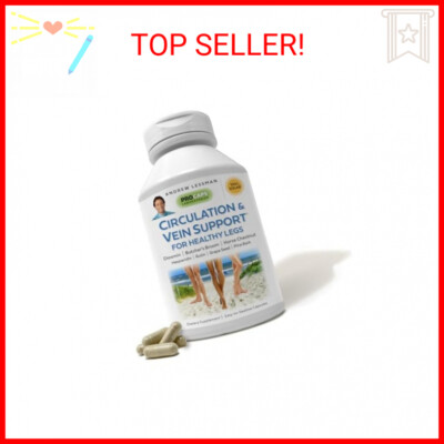 ANDREW LESSMAN Circulation & Vein Support for Healthy Legs 30 Capsules ...