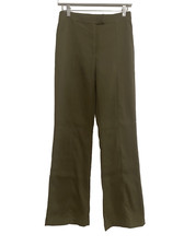 Other Stories soft flare trousers olive green size US 4
