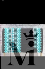 Western Show  Handmade New Zealand Wool Saddle Pad