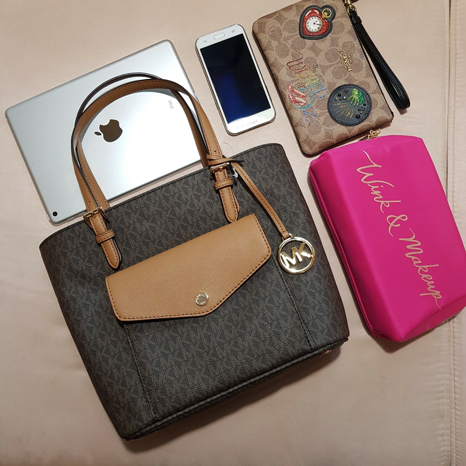 michael kors multifunction tote