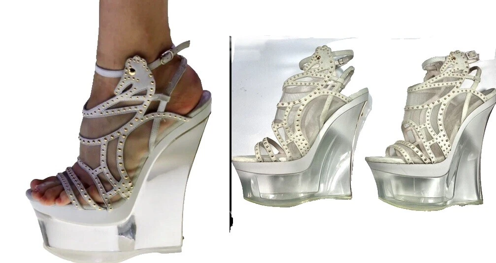 Versace Women's Suede Sandals