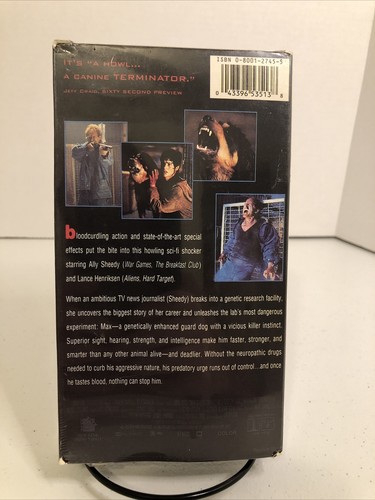 Man's Best Friend (VHS) - Ally Sheedy, Lance Henriksen - Picture 4 of 12