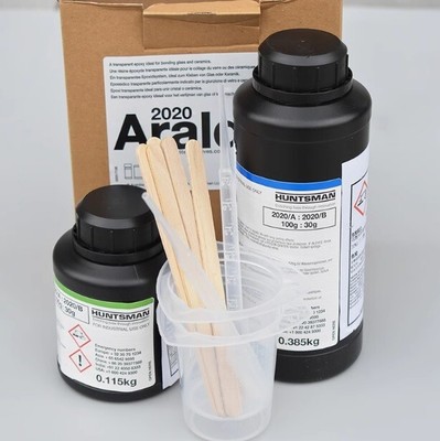 Araldite Epoxy 2020 /A (0.385kg) & 2020/B (0.115kg) New in box Free ship