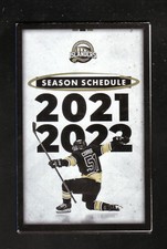 2021-22 Charlottetown Islanders Pocket Schedule Moosehead Light QMJHL