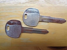 VINTAGE NOS BLANK KEY FITS ISUZU NPR-HD {2008-2017} GASOLINE TRUCKS (2~KEYS)!