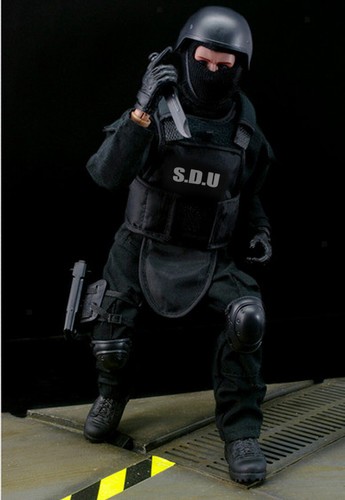 1/6 Moveable Male Soldier Figure 12inch Action Man SWAT Soldier Playset NB05A - Picture 3 of 12