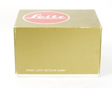 Genuine Leica Empty Box for Leica R4 with Summilux 1.4/50mm 24 Carat Gold Plated