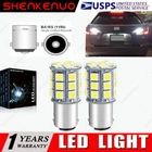 Super Bright 1156 LED Reverse Backup Light 6000K White Parking DRL Lamp 2 Bulbs