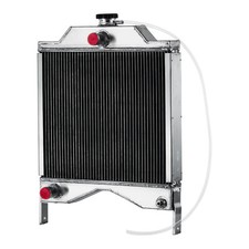3-Row Aluminum Radiator Fit Case Tractors 1290/1294 1390 K262827/K300103 K307992