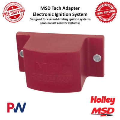 MSD Tach Adapter Electronic Ignition System For Non-Current