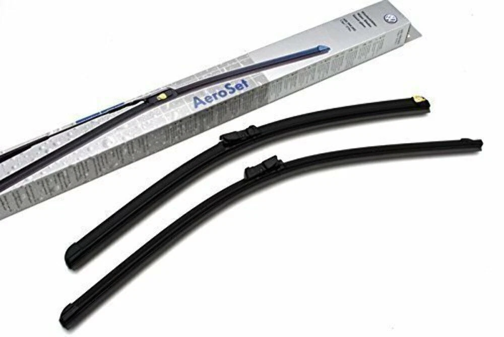 Genuine Volkswagen Tiguan Front Windshield Wiper Blade Set OE  