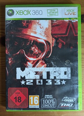 Metro 2033 Spiel Microsoft Xbox 360