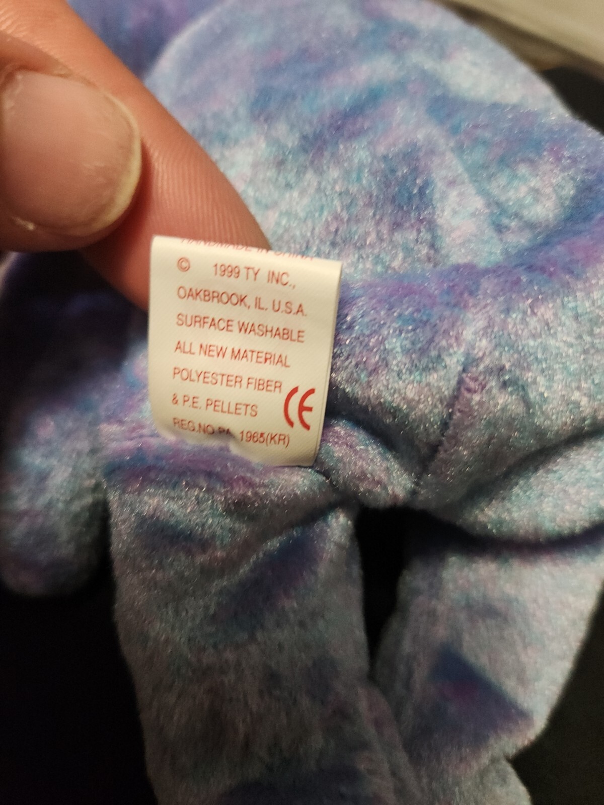 Clubby II" 1999 TY Beanie Baby *MINT CONDITION, Rare, Tag ERRORS* - Picture 7 of 11