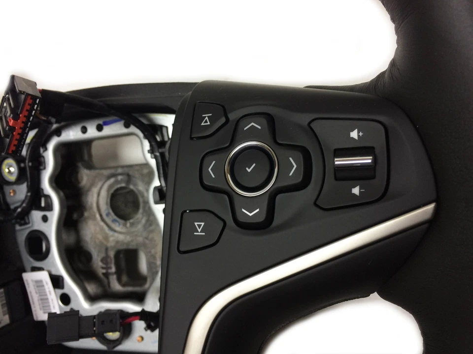 Buick LaCrosse 2014 2015 volante térmico OEM 23207588 cuero negro ébano Foto 4 de 4