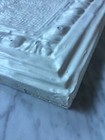 Set of 6 Vintage Ceiling Tiles Salvaged  White 11” x 11” x 1" — photo 5