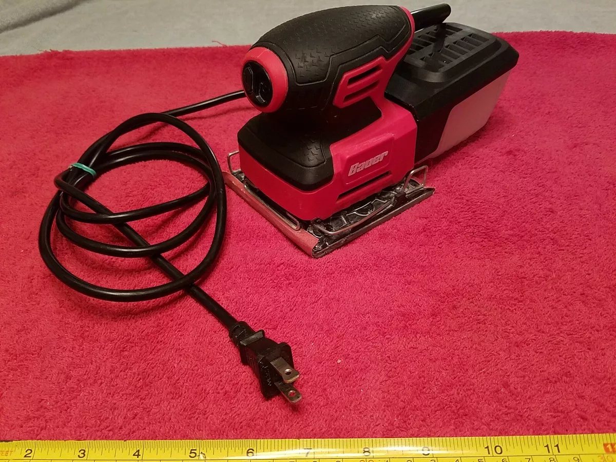 BAUER 1 4 SHEET HEAVY DUTY PALM FINISHING SANDER 1715E B CORDED